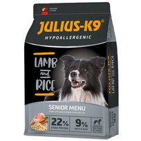 Karma Julius-K9 hipoalergiczna jagnięcina ryż 3 kg karma dla psa seniora