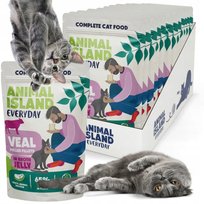 Karma mokra dla kota ANIMAL ISLAND 12x 85g Cielęcina w galaretce EVERYDAY