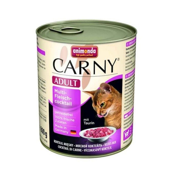 Zdjęcia - Karma dla kotów Animonda Karma mokra dla kota  Carny Adult, koktajl mięsny, 800 g 