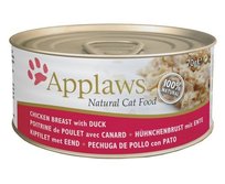 Karma mokra dla kota APPLAWS, kurczak i kaczka, 70 g