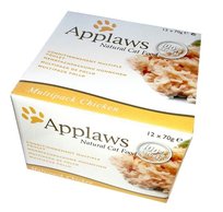 Karma mokra dla kota APPLAWS Multipak Chicken, 12x70 g