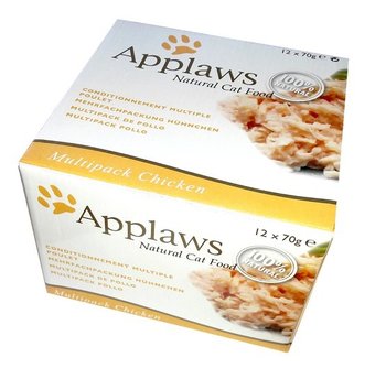 Karma mokra dla kota APPLAWS Multipak Chicken, 12x70 g - Applaws