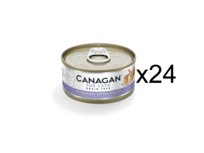 Karma mokra dla kota Canagan bezzbożowa kurczak z kaczką 24x75g puszka
