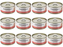 Karma mokra dla kota Canagan bezzbożowa kurczak z krewetkami 12x75g puszka