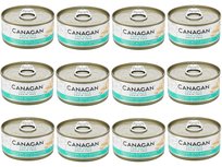 Karma mokra dla kota Canagan bezzbożowa kurczak z sardynkami 12x75g puszka