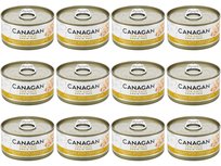 Karma mokra dla kota Canagan bezzbożowa kurczak z warzywami 12x75g puszka