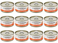 Karma mokra dla kota Canagan bezzbożowa tuńczyk z krewetką 12x75g puszka