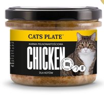Karma mokra dla kota CATS PLANE Chicken, 180 g