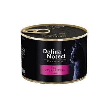 Karma mokra dla kota Dolina Noteci Premium, filet z piersi Indyka w sosie, 185 g - Dolina Noteci