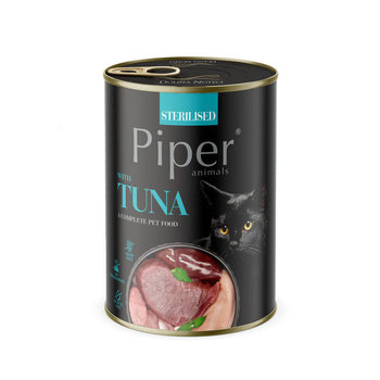 Karma mokra dla kota PIPER Sterilised z tuńczykiem 400g - Piper