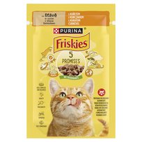 Karma mokra dla kota PURINA Friskies kurczak w sosie 85 g