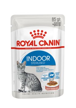 Karma mokra dla kota Royal Canin Indoor Sterilised, 12x85 g - Royal Canin