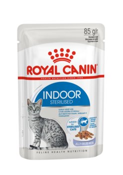 Karma mokra dla kota ROYAL CANIN Indoor Sterilised, 85 g - Royal Canin