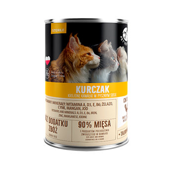 Karma mokra dla kota Sterylizowanego Pet Republic Z kurczakiem 400 G - Pet Republic