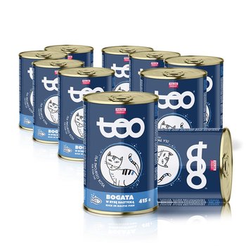 Karma mokra dla kota TEO bogata w rybę bałtycką 10 x 415 g - PUPIL Foods