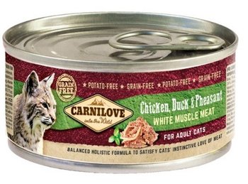 Karma mokra dla kotów CARNILOVE Chicken, Duck & Pheasant, 100 g - Carnilove