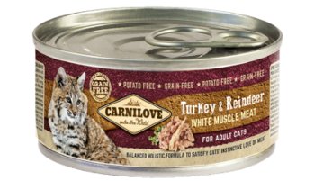 Karma mokra dla kotów CARNILOVE Turkey & Reindeer, 100 g - Carnilove