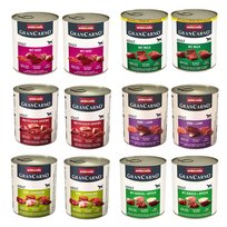 Karma mokra dla psa ANIMONDA Grancarno Adult MIX smaków 12x800g