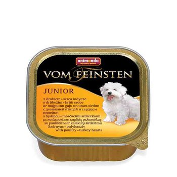 Karma mokra dla psa ANIMONDA Vom Feinsten Junior, drób z indykiem, 150 g - Animonda