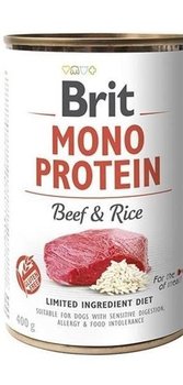 Karma mokra dla psa BRIT Care Mono Protein Beef & Rice, 400 g - Brit