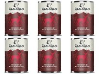 Karma mokra dla psa Canagan bezzbożowa dziczyzna 6x400g puszka