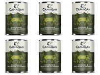 Karma mokra dla psa Canagan bezzbożowa dziczyzna puszka 6x400g puszka