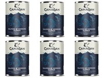 Karma mokra dla psa Canagan bezzbożowa łosoś śledź 6x400g puszka