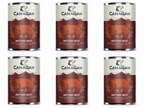 Karma mokra dla psa Canagan bezzbożowa wołowina 6x400g puszka