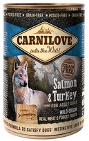 Karma mokra dla psa CARNOLOVE Dog Wild Meat Salmon & Turkey Adult łosoś i indyk 400 g