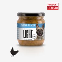 Karma mokra dla psa DOGS PLANE Light 360 g