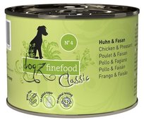 Karma mokra dla psa DOGZ FINEFOOD N.04 kurczak i bażant 200 g