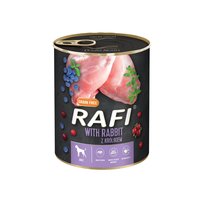 Karma mokra dla psa DOLINA NOTECI New Rafi, królik, 800 g Dolina Noteci