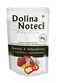 Karma mokra dla psa DOLINA NOTECI Premium Adult, wołowina z papryką i makaronem, 300 g - Dolina Noteci