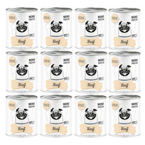 Karma mokra dla psa Paka Zwierzaka Pepe Beef 99% wołowina 12x800g