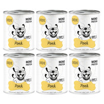 Karma mokra dla psa Paka Zwierzaka Pepe Pork 99% wieprzowina 6x800g