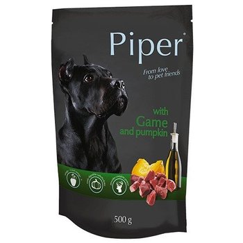 Karma mokra dla psa PIPER, z dziczyzną i dynią, 500 g - Piper