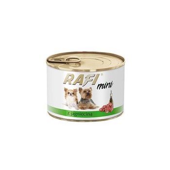 Karma mokra dla psa RAFI Mini, z jagnięciną, 185 g - Rafi