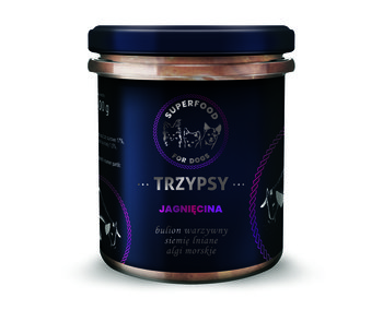 Karma mokra dla psa/TrzyPsy z jagnięciną HAPPY SNACKY, 300 g - Happy Snacky