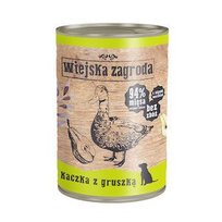 Karma mokra dla psa WIEJSKA ZAGRODA kaczka z gruszką, 400 g