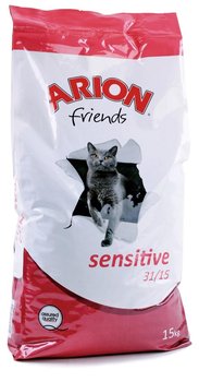 Karma sucha dla kota ARION Friends Adult Cat Sensitive Lamb 31/15, 15 kg - Arion