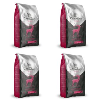 Karma sucha dla kota Canagan bezzbożowa dziczyzna 4x1,5kg worek - Canagan