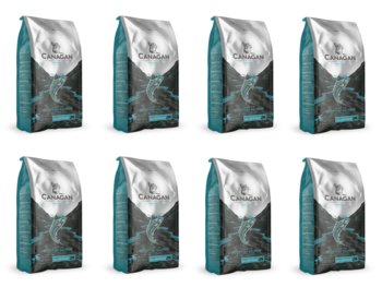 Karma sucha dla kota Canagan bezzbożowa łosoś szkocki 8x375g worek - Canagan