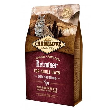 Karma sucha dla kota CARNILOVE Cat Reindeer Energy&Outdoor, 6 kg - Carnilove