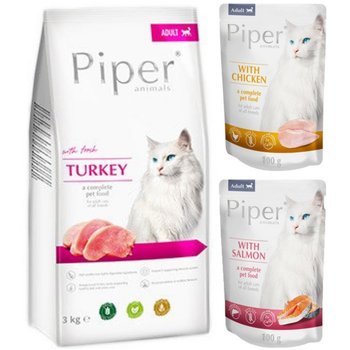 Karma Sucha Dla Kota Piper Animals, Indyk, 3 Kg  - Piper