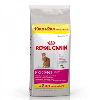 Karma Sucha Dla Kota Royal Canin Cat Exigent Savour Sensation, 10 Kg + 2 Kg - Royal Canin