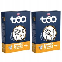 Karma sucha dla kota TEO bogata w drób 400 g x 2 sztuk