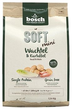 Karma sucha dla psa BOSCH Soft Mini, przepiórka i ziemniak, 2,5 kg - Bosch