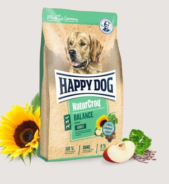 Zdjęcia - Karm dla psów Happy Dog Karma sucha dla psa  NaturCroq Balance, 4 kg 