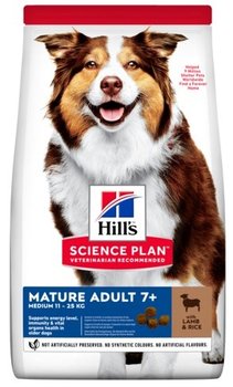 Karma sucha dla psa HILL'S SCIENCE PLAN Mature Adult 7+ Senior Medium Lamb & Rice, 14 kg - Hill's