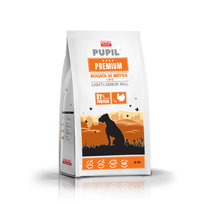 Karma sucha dla psa PUPIL FOODS Premium Light & Senior Medium & Large bogata w indyka i ryż 12 kg